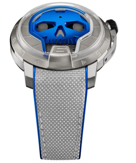 Replica HYT Skull 48.8 Blue S48-TT-33-BF-RA Watch